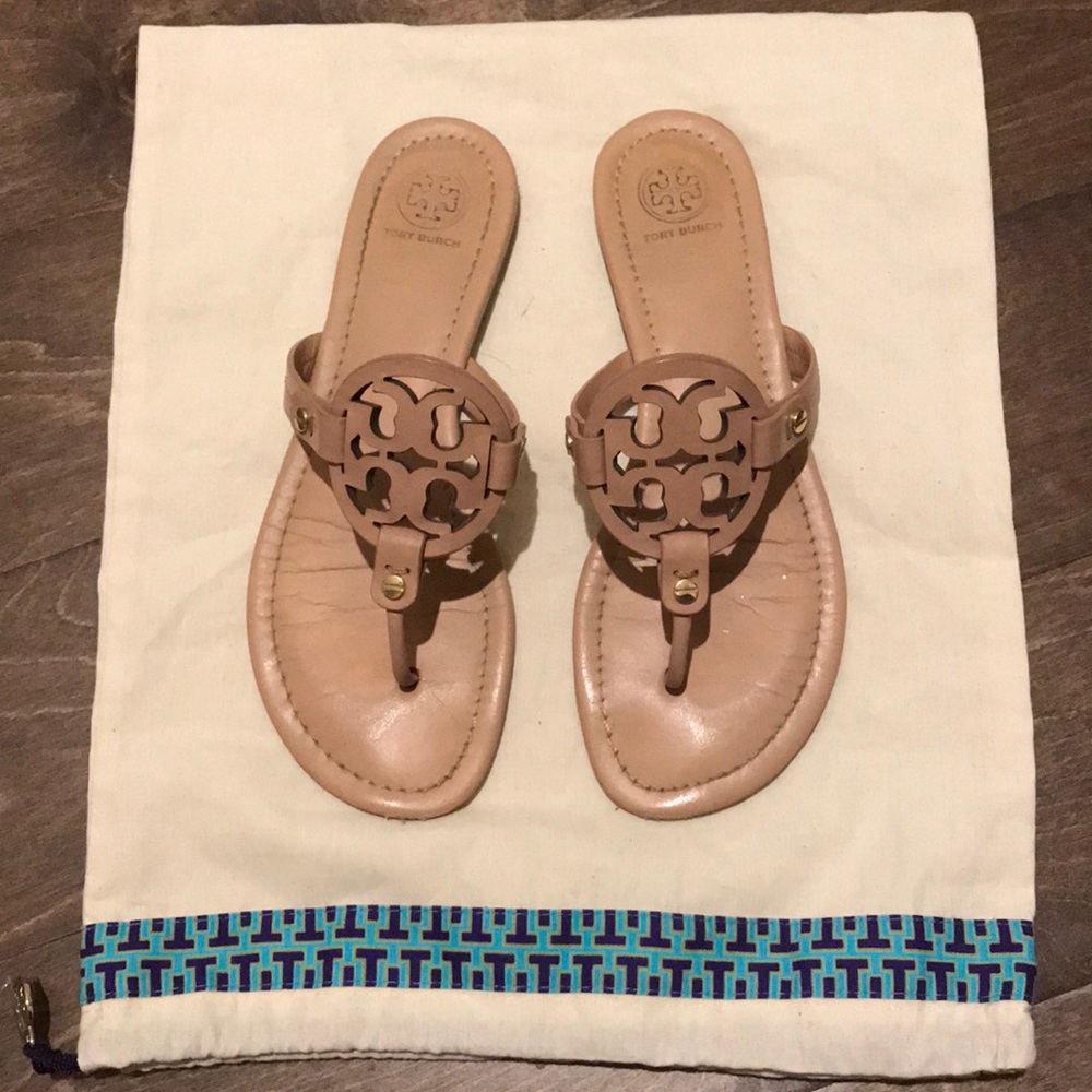 Tory Burch Miller Sandal Size 8 in Makeup